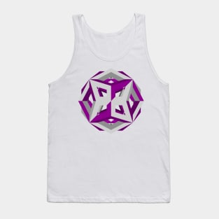 GMTRX lawal v2 superimposed dodecahedron Tank Top